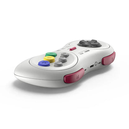 8bitdo M30 Bluetooth white with pink grips and A B X Y buttons for Switch FLIPSTYLEZLLC on Tampa Home & Garden Store