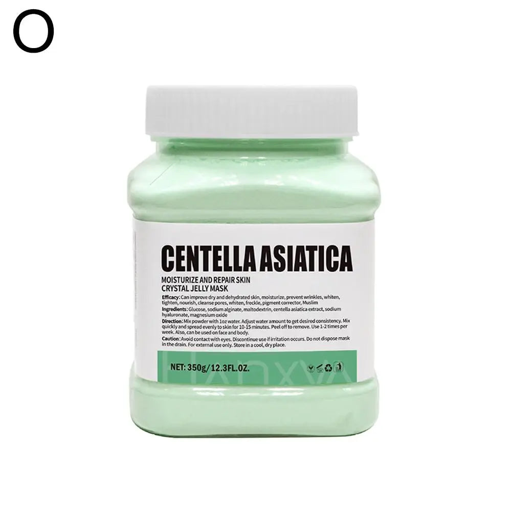 Centella Asiatica jelly mask jar in mint green with white label Silcy Skin on Tampa Home & Garden Store