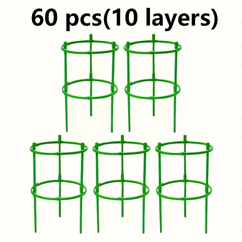 Lightweight Green Plant Climbing Frame and Grid
