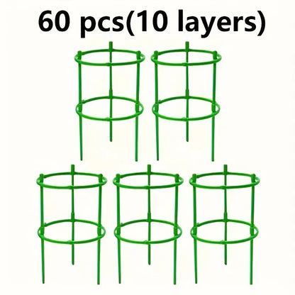 Lightweight Green Plant Climbing Frame and Grid