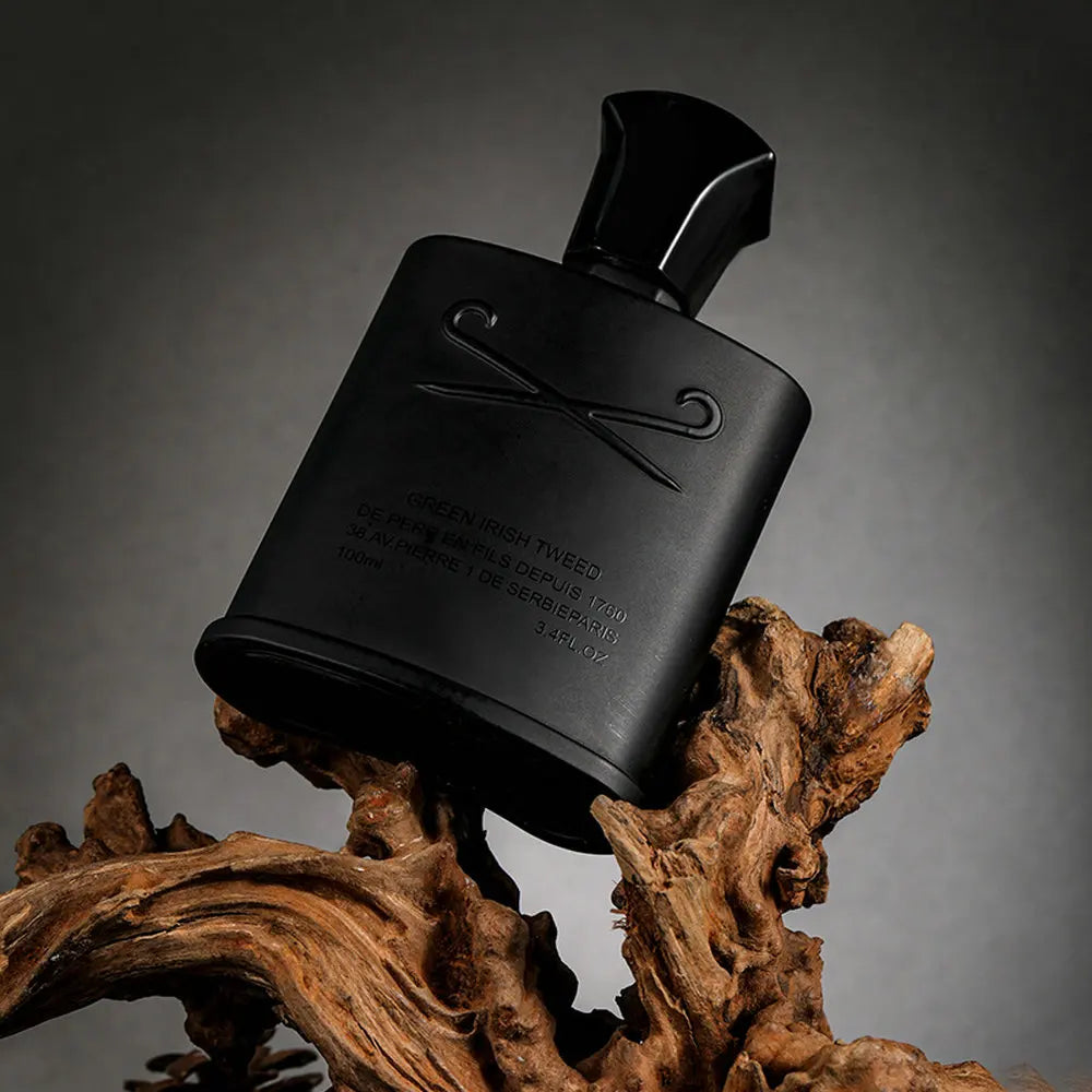 Silcy Skin perfume spray 100ml black matte bottle with curved decorative band on Tampa Home & Garden Store