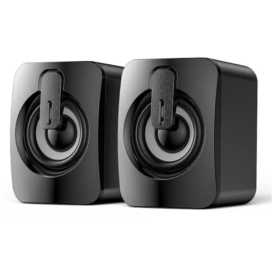 Computer Speaker Stereo Sound with Microphone – 3.5mm AUX PC Speaker for Home - Tampa Home & Garden Store