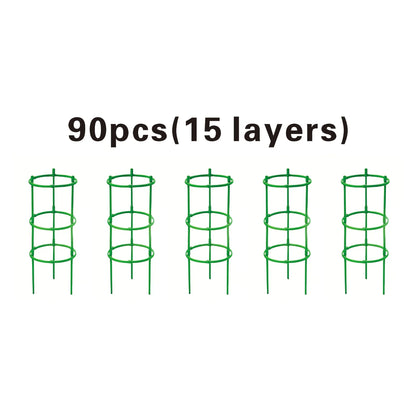 Lightweight Green Plant Climbing Frame and Grid