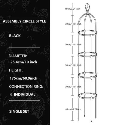 Outdoor Climbing Plant Trellis Garden Support