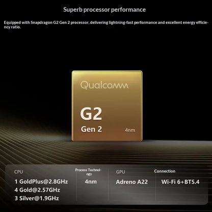 Qualcomm G2 Gen 2 processor chip with Adreno A22, 4nm tech, Wi-Fi 6+BT5.4 on Tampa Home & Garden Store