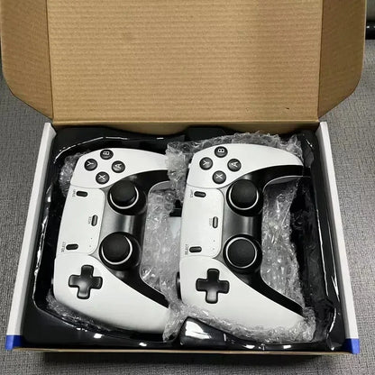 128G Game Stick M15 4K game console with 2 white/black wireless gamepads FLIPSTYLEZLLC on Tampa Home & Garden Store