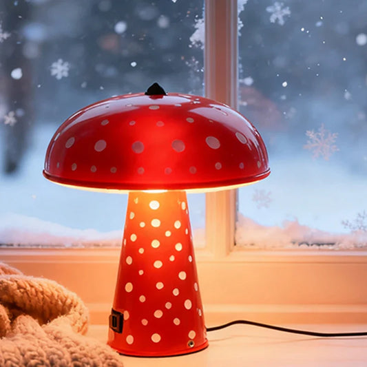 Touch LED Mushroom Table Lamp Night Light Wireless Charging Bedside Desk Lamp - Tampa Home & Garden Store
