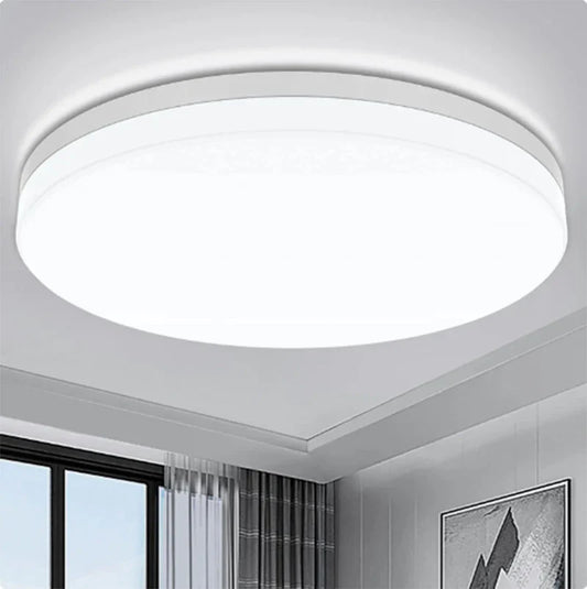 Ultra-Thin Round LED Ceiling Light 6500K Waterproof Flush Mount Modern Lamp - Tampa Home & Garden Store