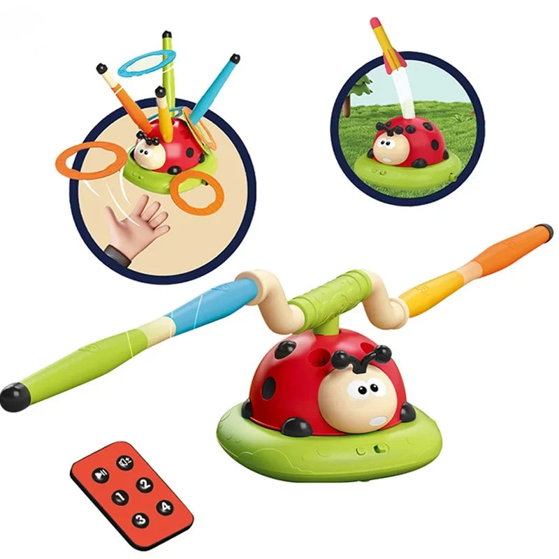 Ladybug electric rope skipping toy with remote, digital counter, jumping rope for kids indoors on Tampa Home & Garden Store