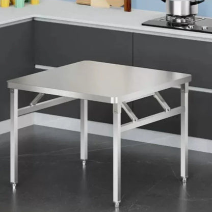 Folding Metal Camping and Picnic Garden Table