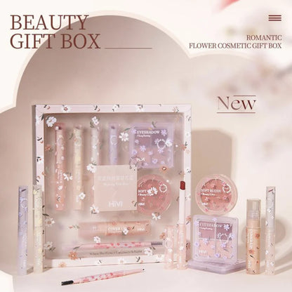 Makeup kit full set 8Pcs lipsticks with long-wear formula, Silcy Skin beauty gift box on Tampa Home & Garden Store