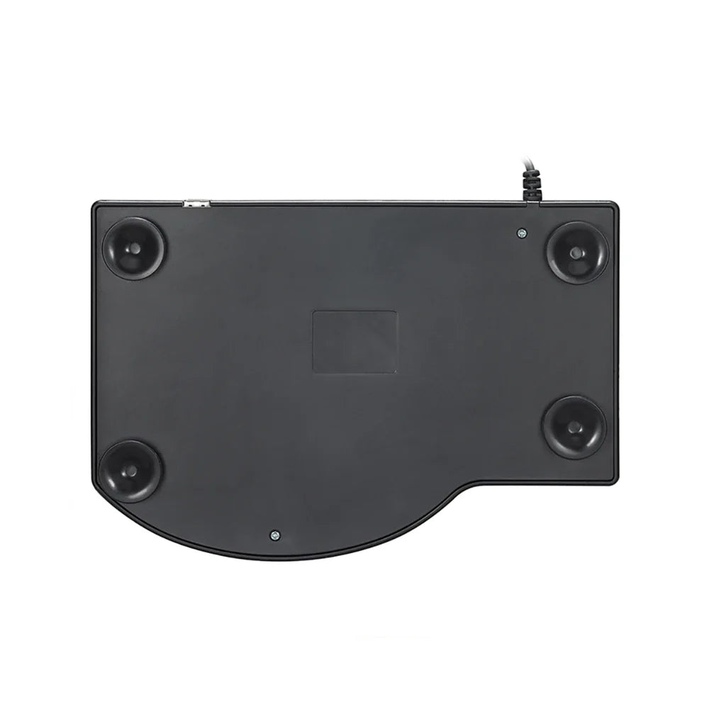 PXN 0082 wired arcade joystick underside with four rubber feet and USB cable on Tampa Home & Garden Store