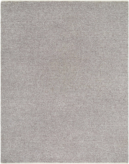 Kamil Gray Solid Area Rug by Boutique Rugs, soft gray shag rug with dense pile on Tampa Home & Garden Store
