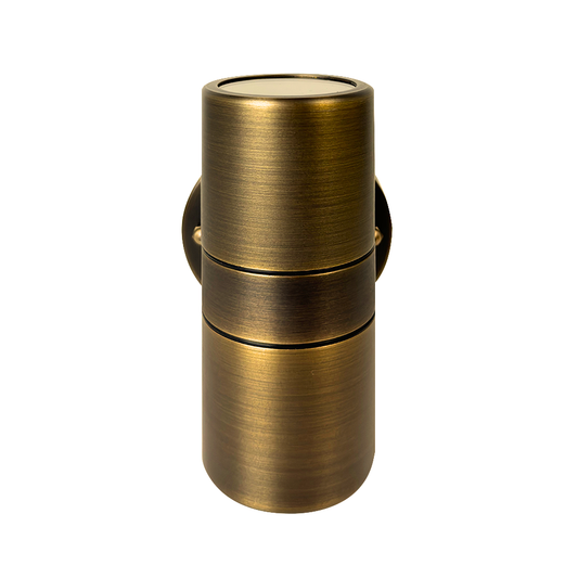 SCB05 LED Cylinder Up Down Light 2 Directional Brass Sconce Lighting - Tampa Home & Garden Store