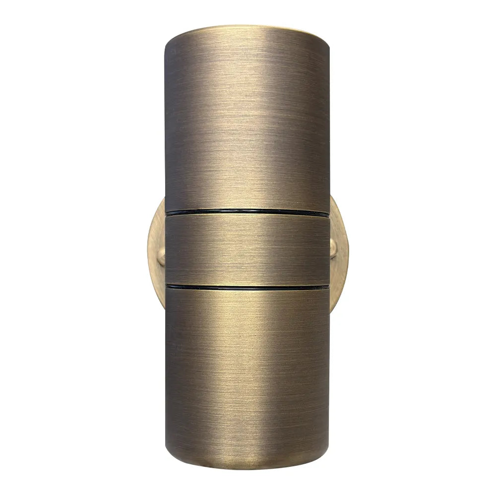 SCB05 LED Cylinder Up Down Light 2 Directional Brass Sconce Lighting