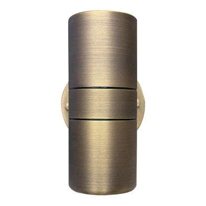 SCB05 LED Cylinder Up Down Light 2 Directional Brass Sconce Lighting