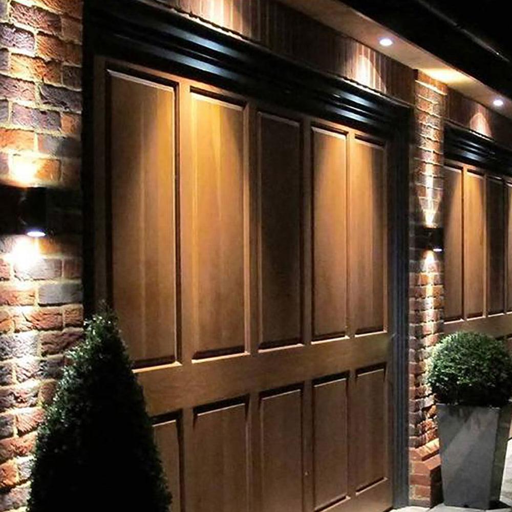 SCB05 LED cylindre haut vers le bas lumière 2 éclairage d'applique en laiton directionnel