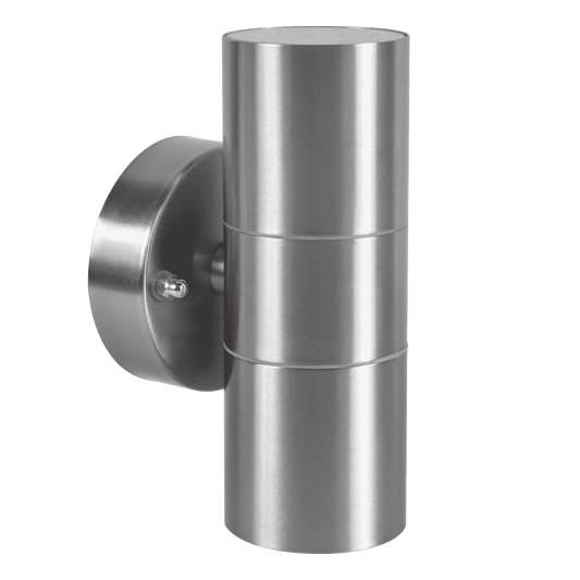 SCS06 LED Stainless Steel Cylinder Up Down Light 2 Directional Sconce Lighting - Tampa Home & Garden Store