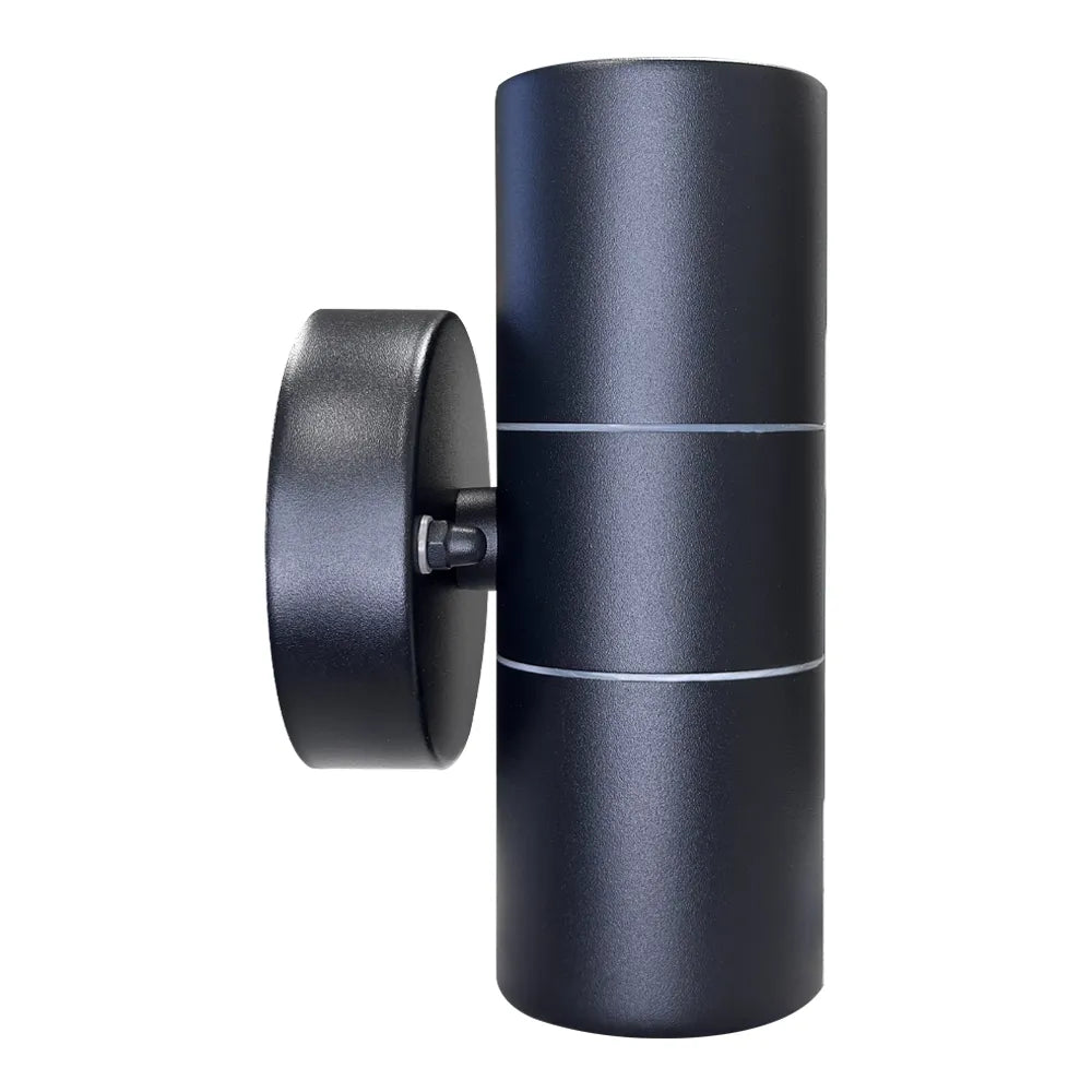 Aplique de luz LED de acero inoxidable SCS06 con forma de cilindro, de arriba a abajo, bidireccional