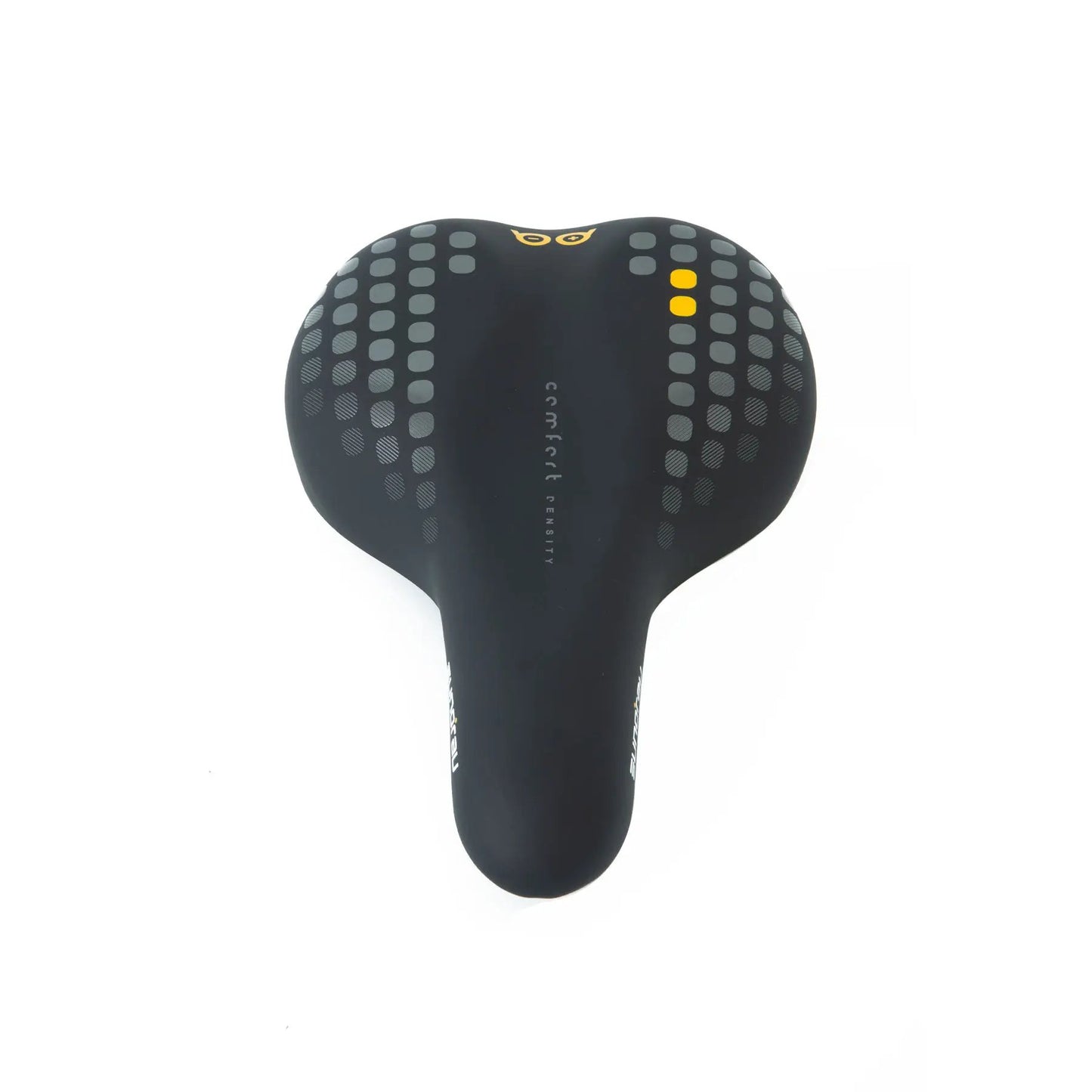 EUNORAU C7 saddle, black with gray dotted pattern, lightweight cycling bicycle seat on Tampa Home & Garden Store
