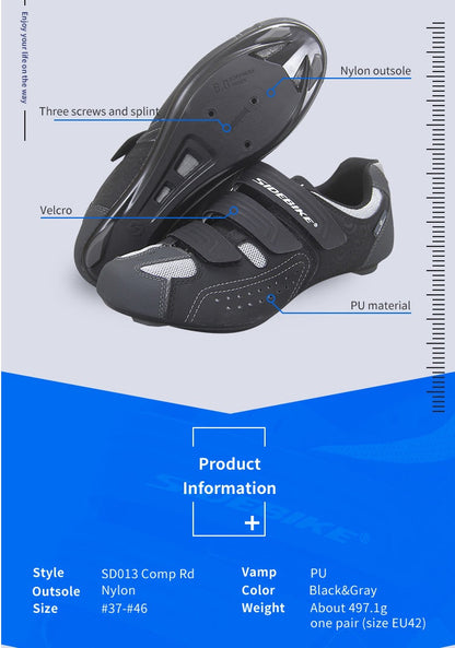 SD013 Sports MTN shoes - Black-Gray - Tampa Home & Garden Store
