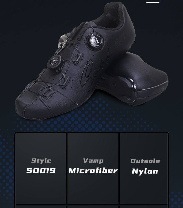 SD019 MTB/Road Bike Shoes-Black - Tampa Home & Garden Store