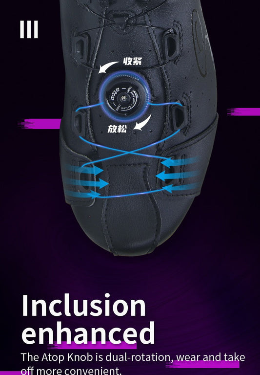 SD019 MTB/Road Bike Shoes-Black - Tampa Home & Garden Store