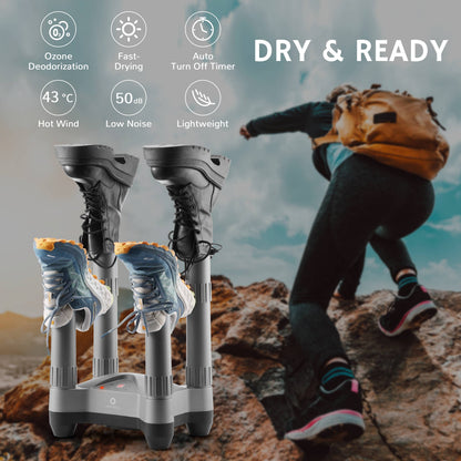 Sèche-chaussures et bottes SD20 avec désodorisant thermique - Version européenne