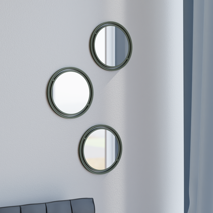 SET OF 3 GLOBE Mirror - Tampa Home & Garden Store