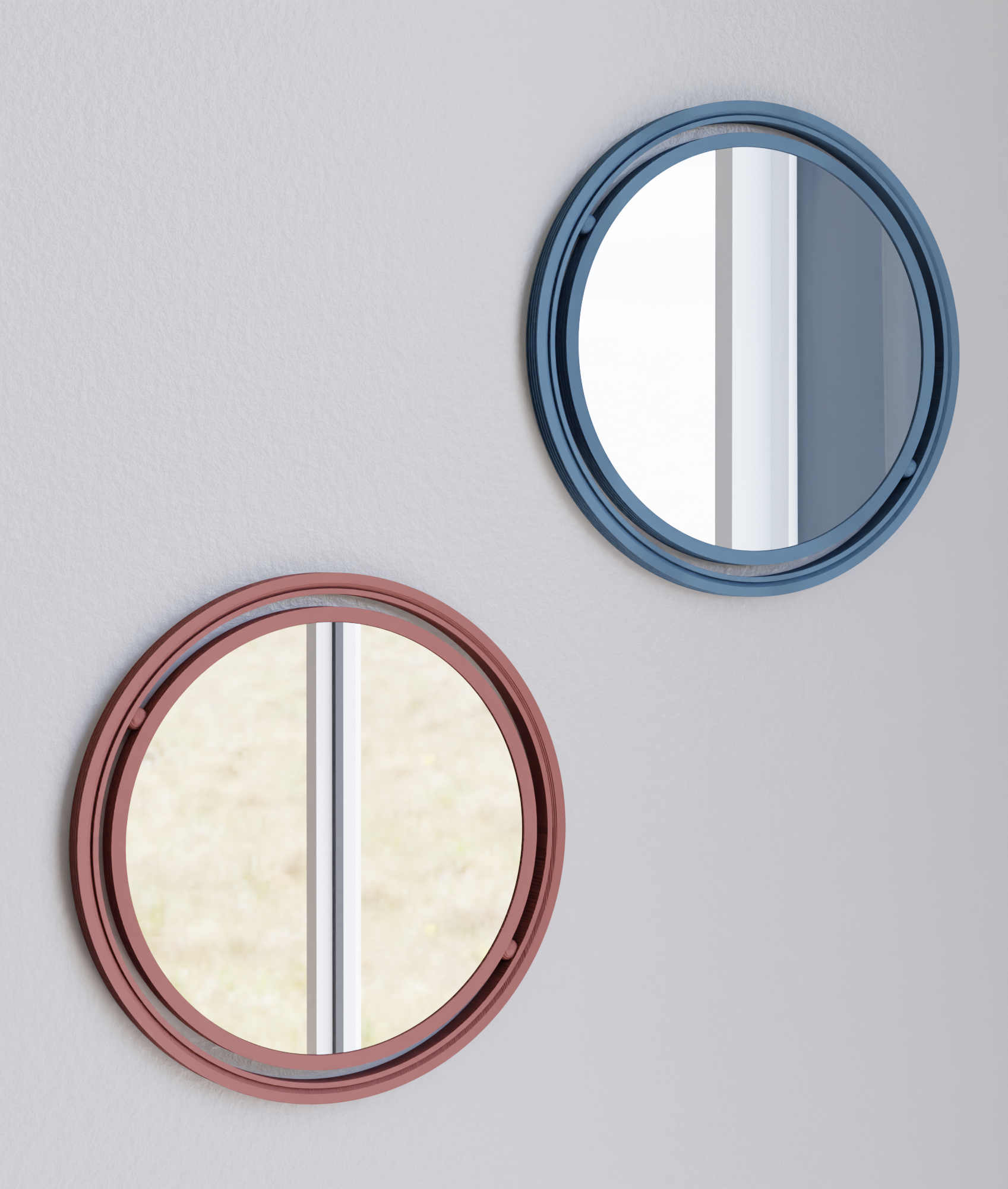 SET OF 3 GLOBE Mirror - Tampa Home & Garden Store