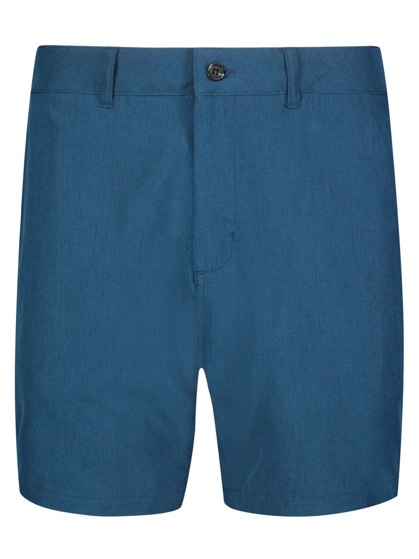 Bayport Lightweight Shorts blue teal fabric with front button closure by White Water Life on Tampa Home & Garden Store