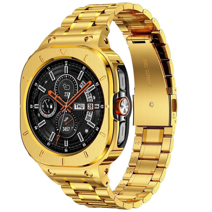 FortisGuard Galaxy Watch rugged case set with gold stainless steel band by Moktan Sabai on Tampa Home & Garden Store