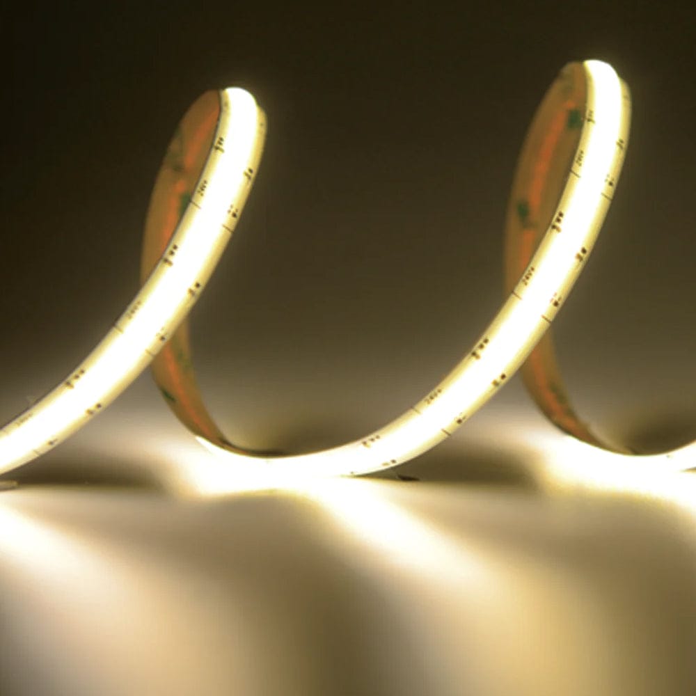 SLD02 Dotless Single Color Linear LED Strip Lights Low Voltage FCOB DC12V Tape Light - Tampa soil911.com