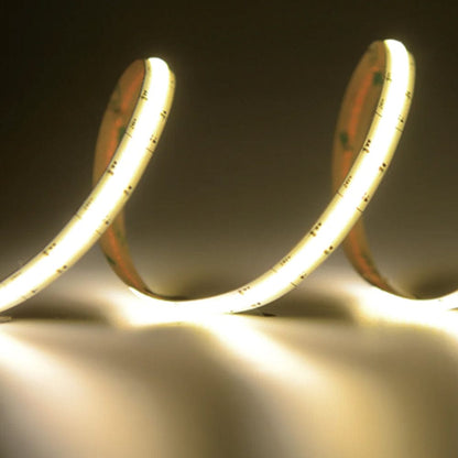 SLD02 Dotless Single Color Linear LED Strip Lights Low Voltage FCOB DC12V Tape Light - Tampa soil911.com