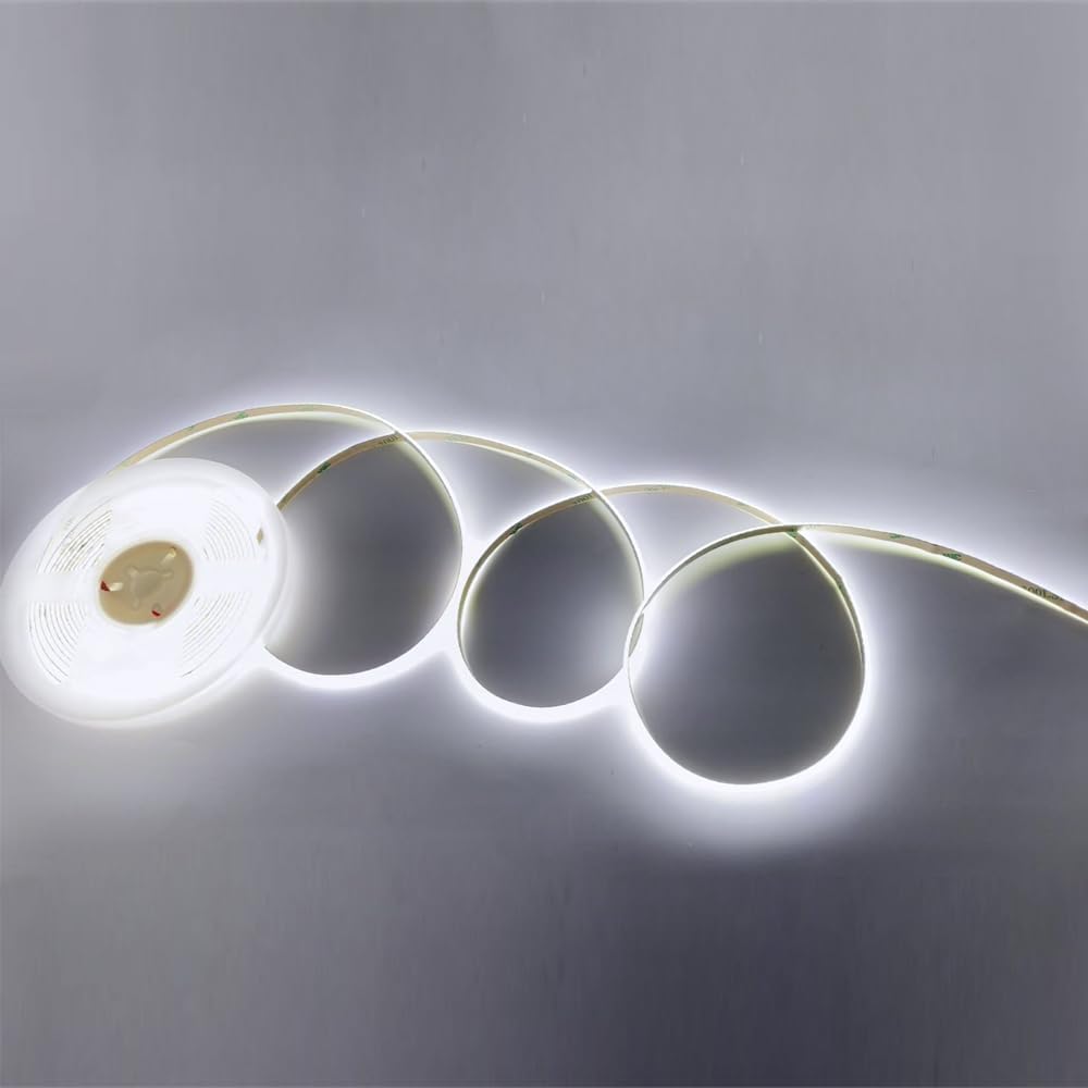 SLD07 Dotless Linear LED Tunable CCT (2700K-6500K) COB Strip Lights Low Voltage DC24V Tape Light - Tampa Home & Garden Store