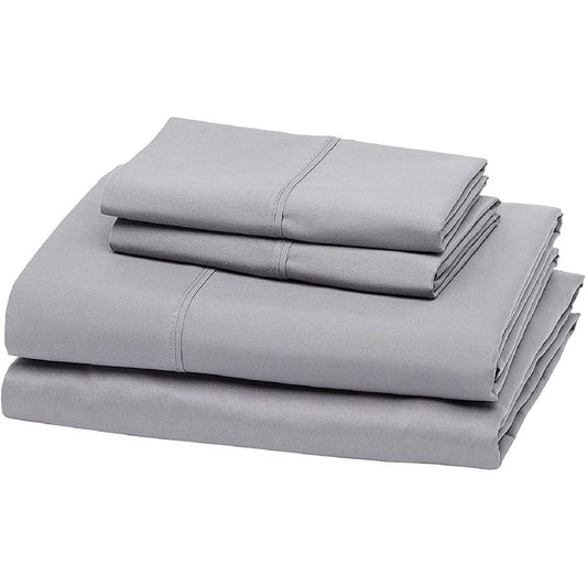 Queen Silver Grey 100-Percent Egyptian Cotton 1000 Thread Count Sheet Set - Tampa Home & Garden Store