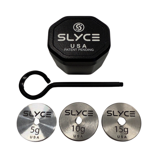 SLYCE Adjustable Weighted SpeedCap Slim Edition (21g-36g) Paddle Performance Enhancer** - Tampa Home & Garden Store