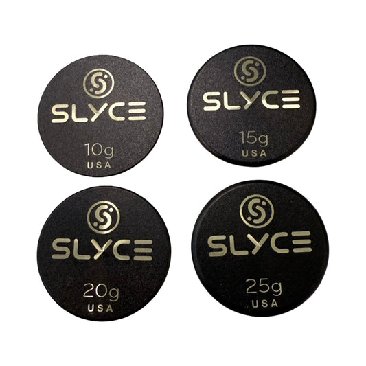 SLYCE SpeedCoins Black Edition - Pickleball Paddle Handle Weights - Tampa Home & Garden Store