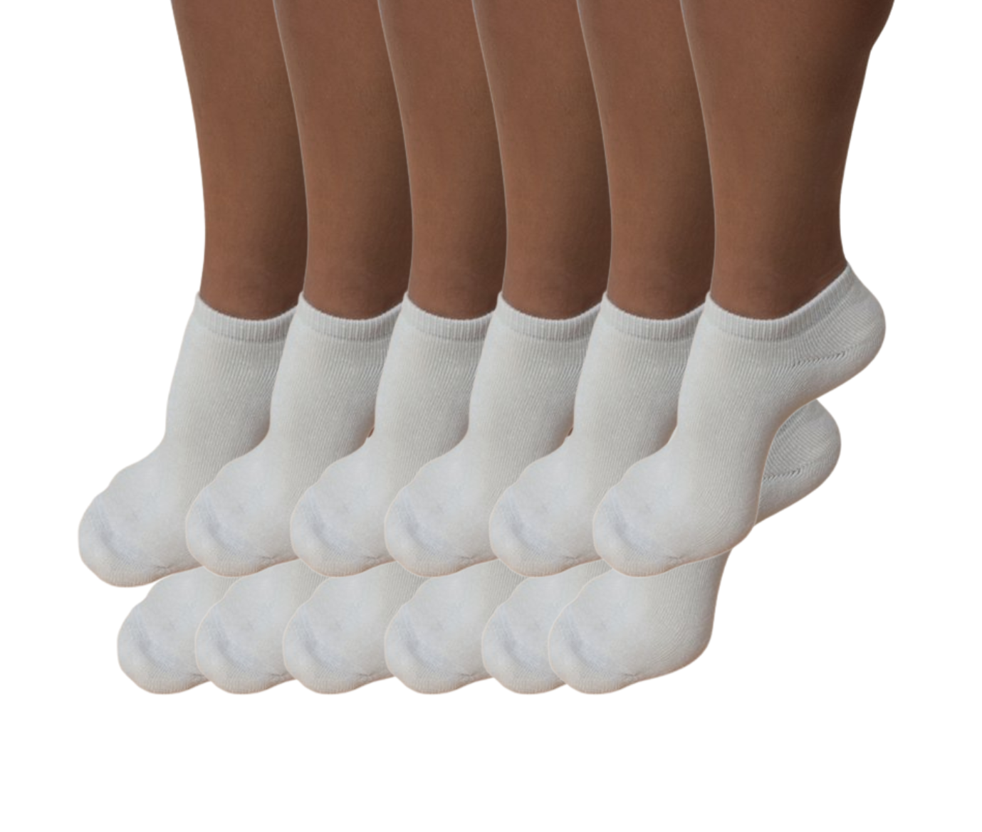No Look Anklet Bamboo Viscose Socks, unisex natural color, Spun Bamboo, six ankle socks on Tampa Home & Garden Store
