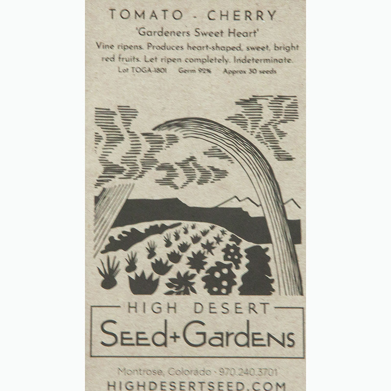 Graines de tomates cerises Gardener's Sweetheart