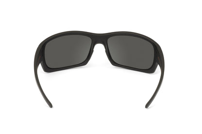 Outlaw Blackout sunglasses by Skeleton Optics, black matte frame with dark gray lenses on Tampa Home & Garden Store