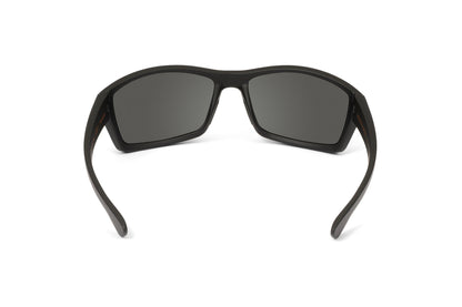 Scout Blackout sunglasses by Skeleton Optics with black matte frame and gray lenses on Tampa Home & Garden Store