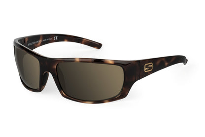 Sunglasses Renegade tortoiseshell by Skeleton Optics with dark lenses on Tampa Home & Garden Store