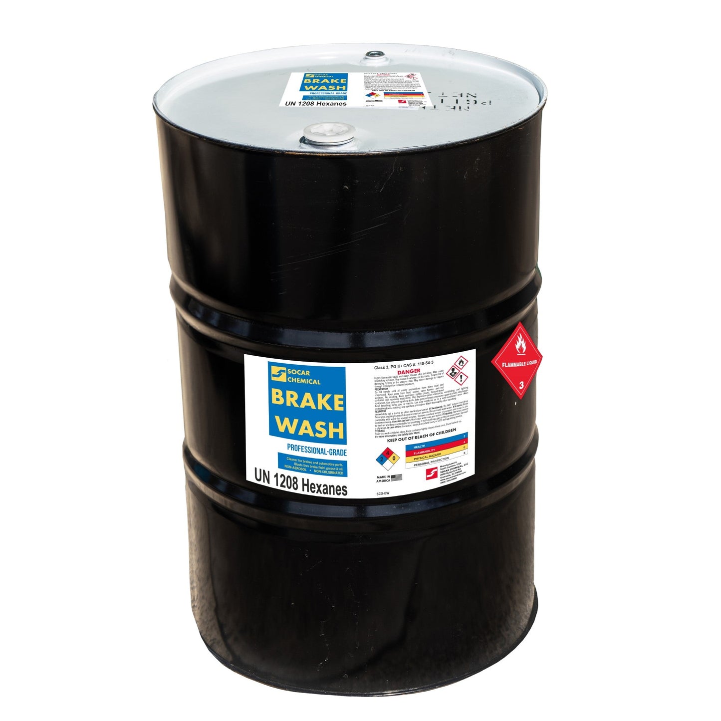 Limpiador de frenos sin cloro SOCAR Brake Wash - Tambor de 55 galones