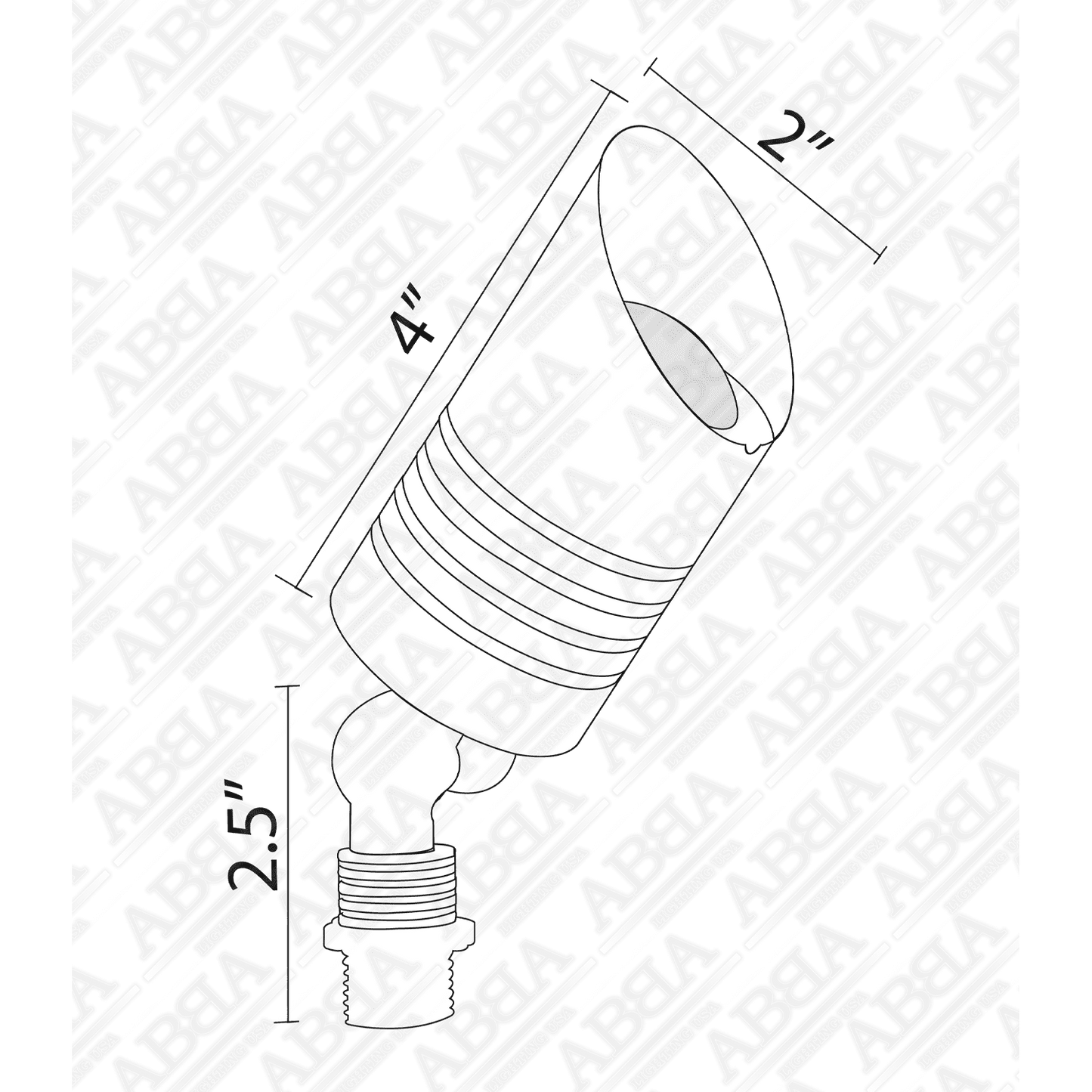 Foco LED para exteriores de bajo voltaje SPB09