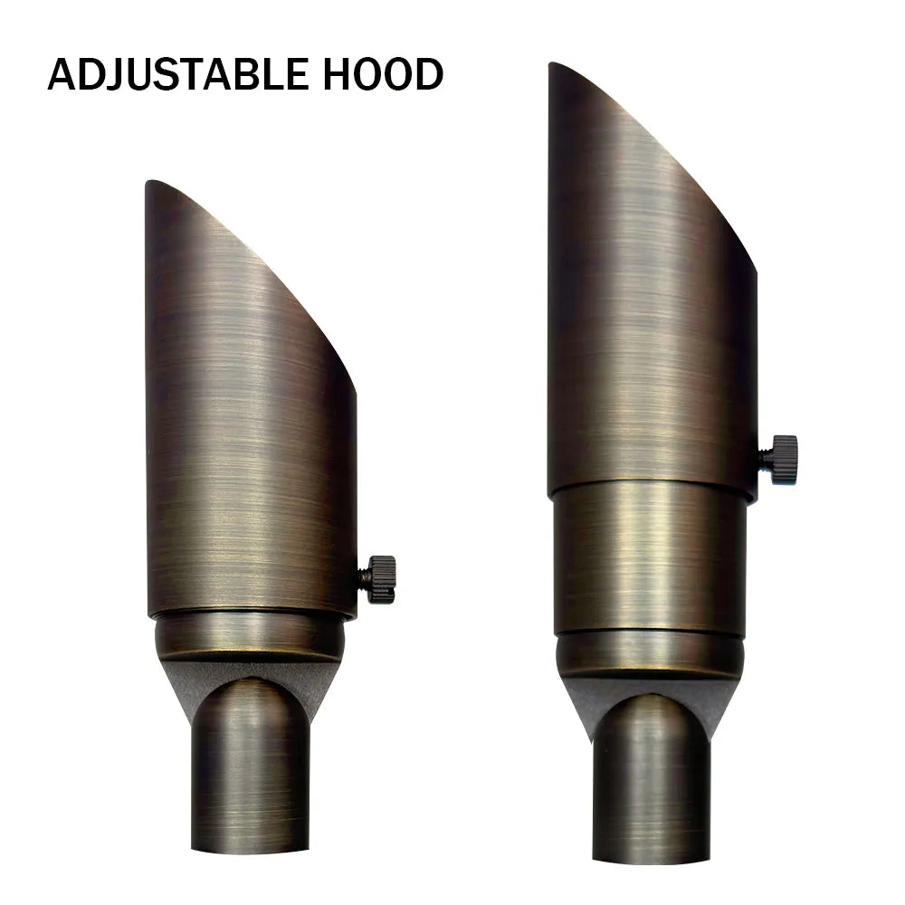 SPB10 8W Brass Spot Light Low Voltage Small Directional Bullet Light