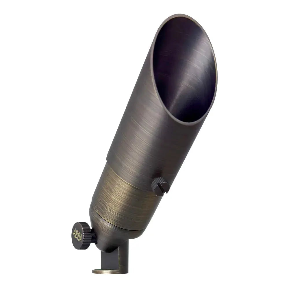 Brass Spot Light 12V 8W Bullet Directional