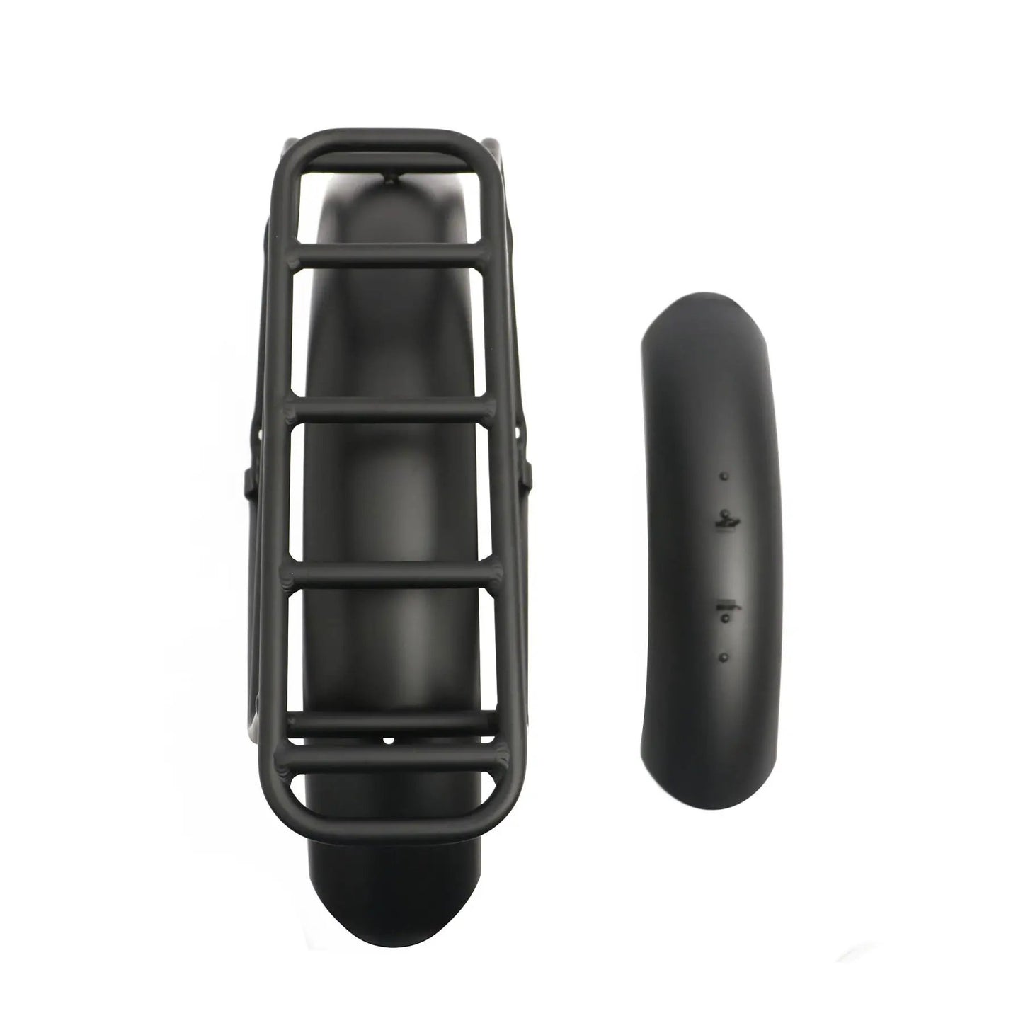 EUNORAU SPECTER S Rack & Fender Set matte black front rack with fender on Tampa Home & Garden Store