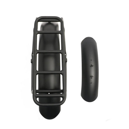 EUNORAU SPECTER S Rack & Fender Set matte black front rack with fender on Tampa Home & Garden Store
