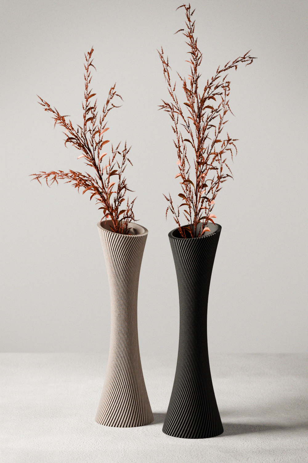 SPIRAL ROSE Vase - Tampa Home & Garden Store